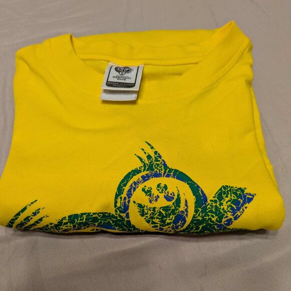 Adidas  Mens Medium Tee Shirt Yellow Licensed 2006 World Cup Team Brasil Top - Picture 2 of 13